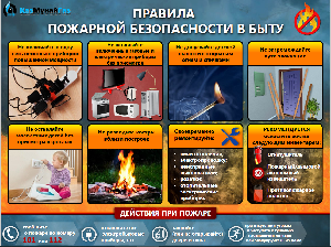 Противопожарная безопасность в быту